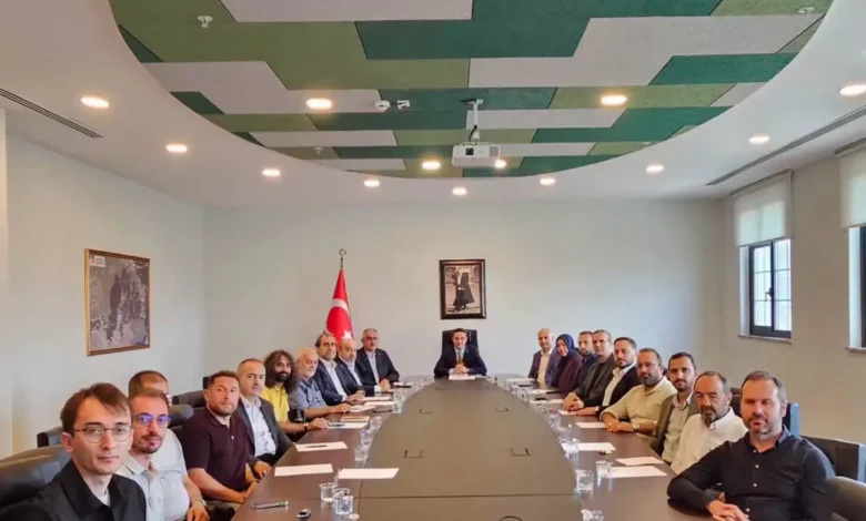 Çekmeköy Eğitime Destek Platformundan Kaymakam Ömer Bilgin’e ziyaret