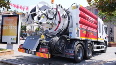 Giresun Belediyesi yeni kanal temizleme aracına kavuştu