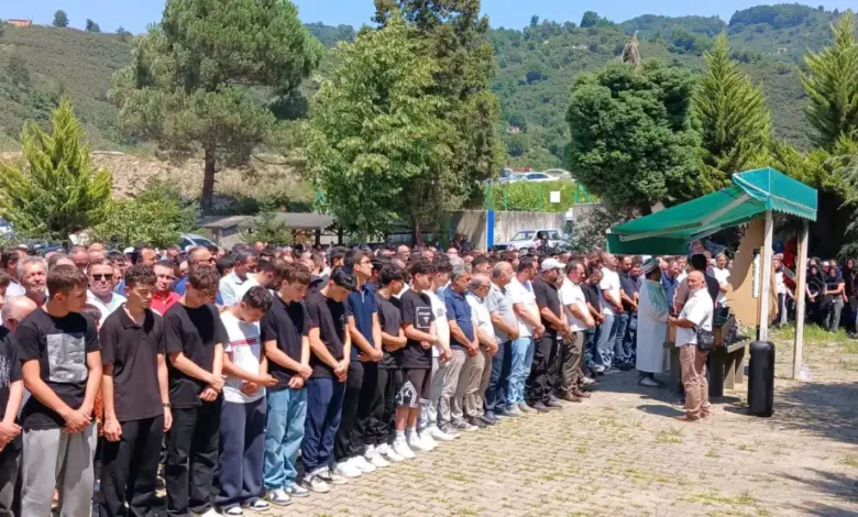 Kazada hayatını kaybeden Hamza Akbulut toprağa verildi