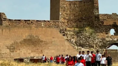 Rafting Sporcuları Ani Ören Yeri'ni ziyaret etti