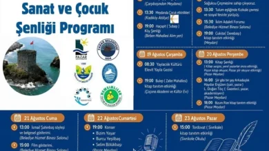 Rize-Pazar'da 7.si yapılacak olan Kültür Sanat ve Çocuk Festivalinin Programı belli oldu