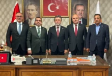 Tarım ve Orman Bakanı İbrahim Yumaklı AK Parti Kars İl Başkanlığını ziyaret etti