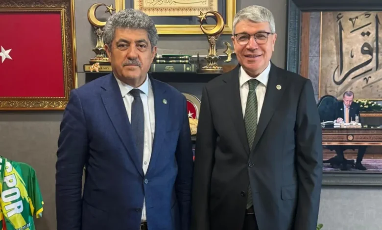 TDGF Genel Başkanı Menderes Demir'den Osmaniye Milletvekili Seydi Gülsoy'a ziyaret