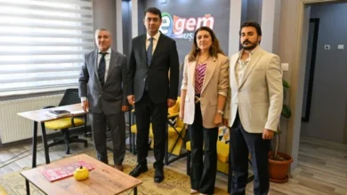 Uşak Valisi TİMBİR Uşak Bölge Başkanlığını ziyaret etti