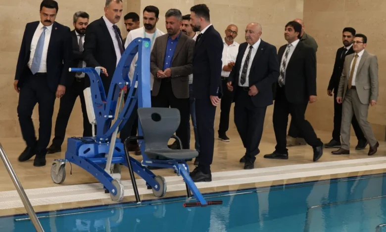 Ağrı'da Karaköse Hastanesi'nde hidroterapi ünitesi hizmete başladı