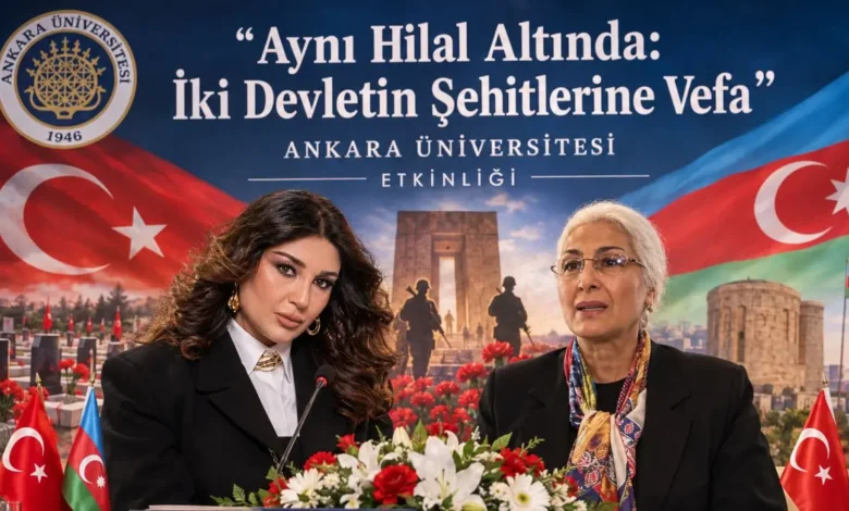 Aynı Hilal Altında: Azerbaycan ve Türkiye şehitlerine vefa