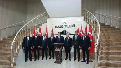 Cumhurbaşkanı Yardımcısı Cevdet Yılmaz’dan Elazığ Valiliği’ne ziyaret
