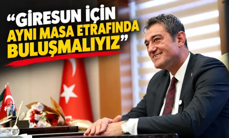 Başkan Köse’den Giresun için ortak hareket çağrısı
