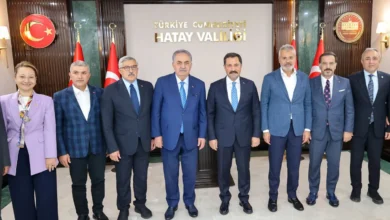 Hayati Yazıcı Hatay'da