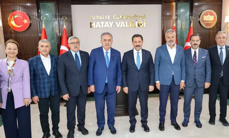 Hayati Yazıcı Hatay'da