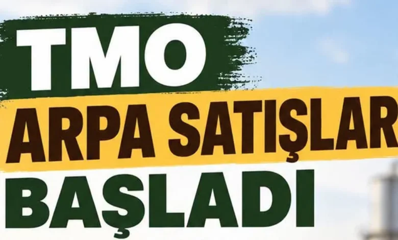 Ziraat Odası Başkanı Ateş: “TMO Arpa satışlarını sürdürüyor.”