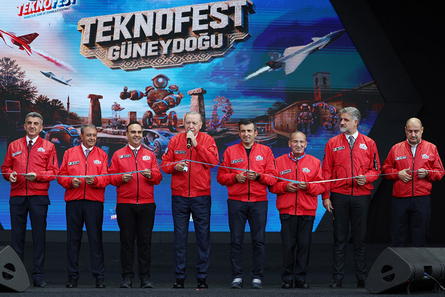 Cumhurbaşkanı Erdoğan Teknofest Güneydoğu’da