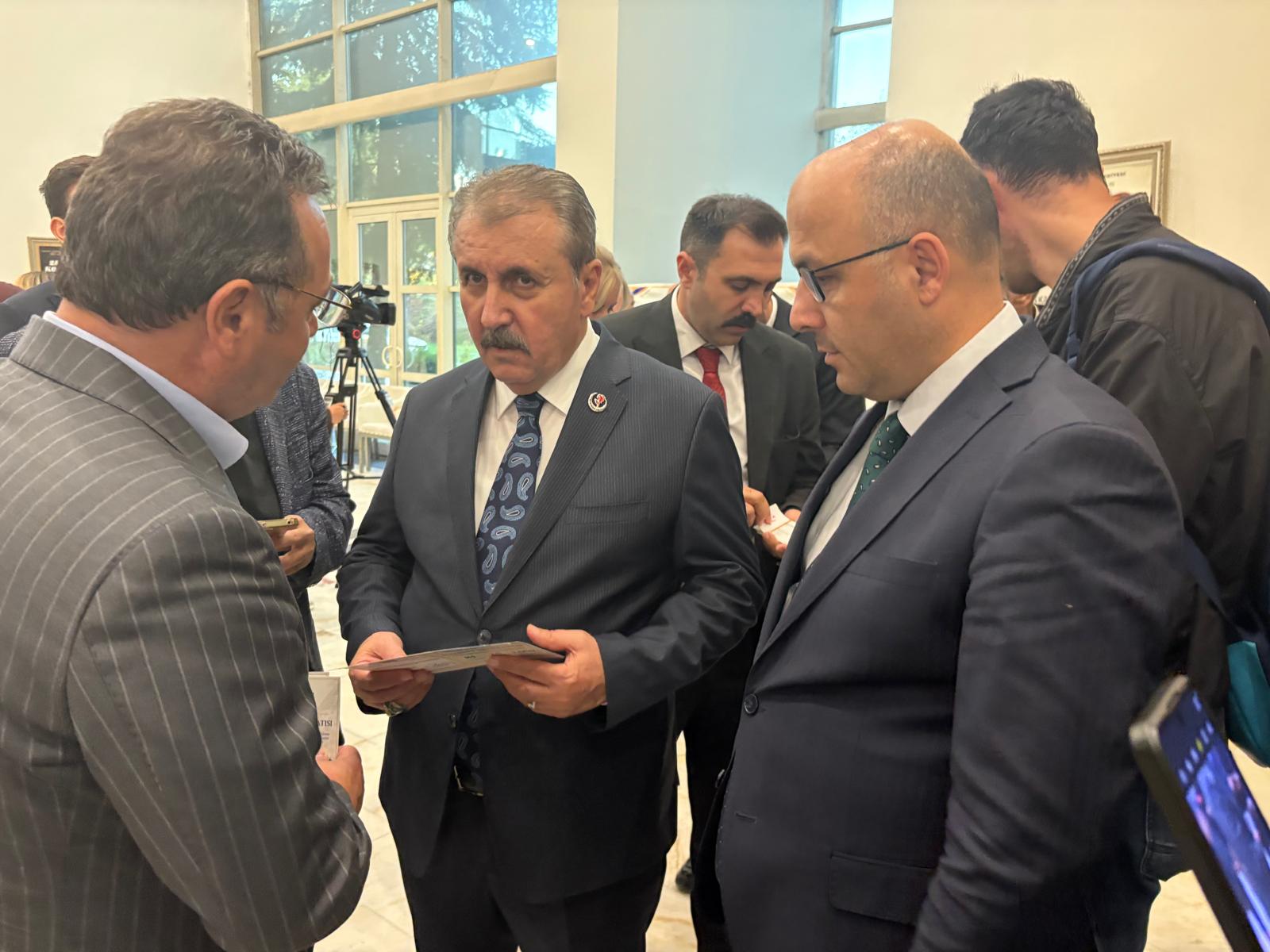 TİMBİR heyeti BBP Genel Başkanı Destici ile bir araya geldi
