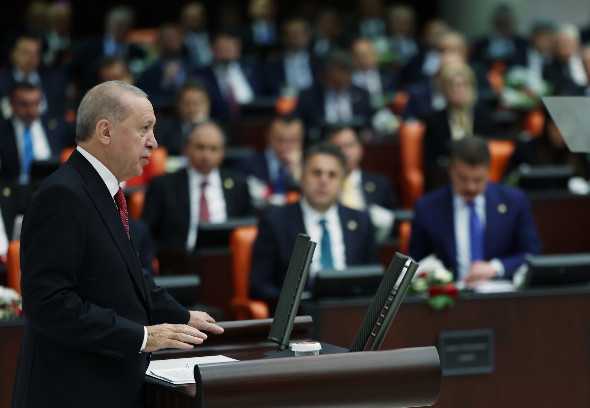 TBMM’de yeni yasama yılı: Erdoğan, “Fon meselesini süratle çözüyoruz”