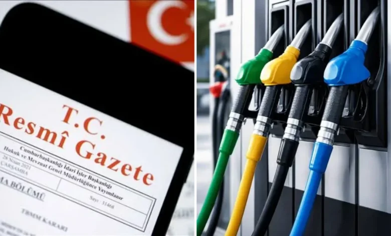 Benzin ve motorinde ÖTV tutarları yeniden belirlendi