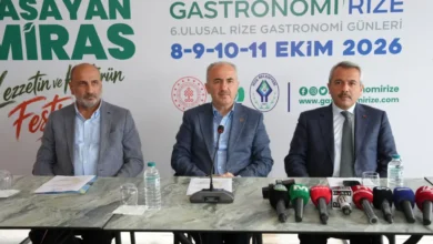 "Gastronomi Rize" günleri 8-11 Ekim tarihleri arasında Rize’de başlıyor…