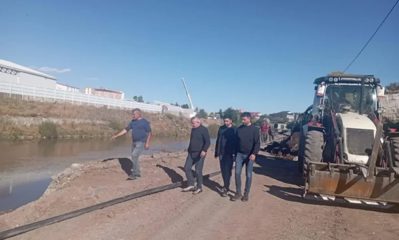 Kars Atıksu Toplama ve Arıtma Tesisleri İkmalinde çalışmalar sürüyor