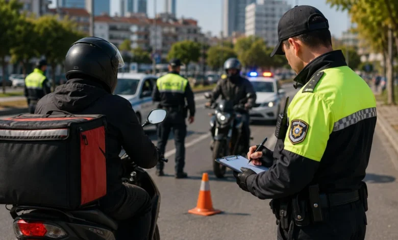 Kayıtsız motokuryelere ve hız ihlallerine sıkı denetim