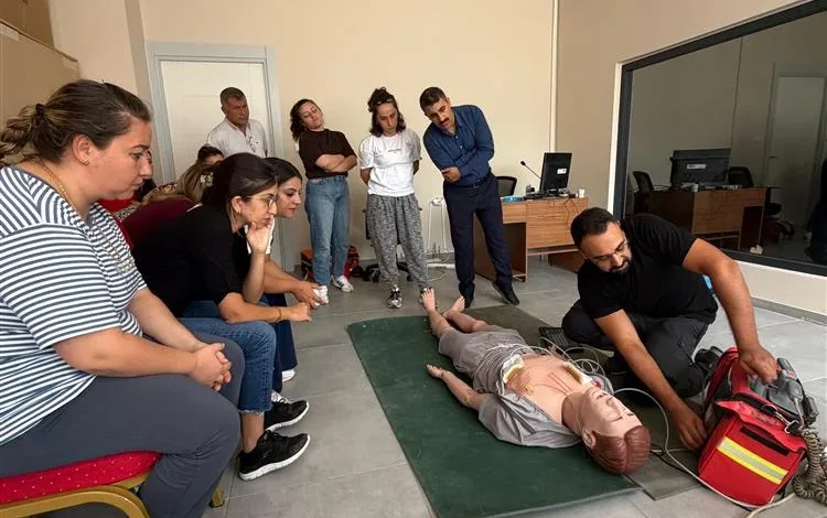 Kırıkkale’de 112 personeline ileri yaşam desteği eğitimi