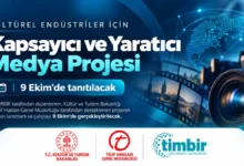 Kültürel Endüstriler İçin Kapsayıcı ve Yaratıcı Medya Projesi 9 Ekim’de tanıtılacak