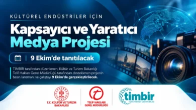 Kültürel Endüstriler İçin Kapsayıcı ve Yaratıcı Medya Projesi 9 Ekim’de tanıtılacak
