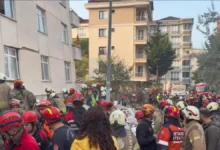 Maltepe’de çöken binadan 10 kişi kurtarıldı, 1 ölü