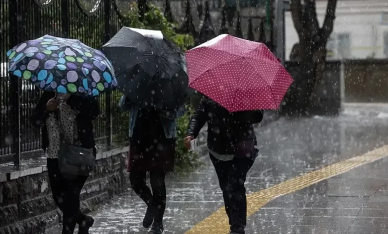 Meteoroloji birçok bölge için kuvvetli yağış uyarısı yaptı