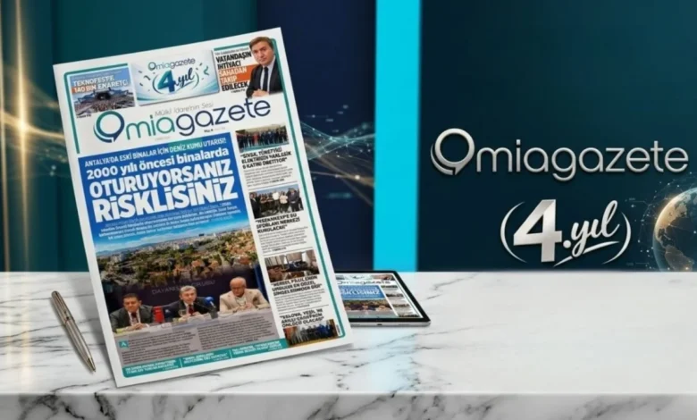 MİA Gazete 4. yaşını kutluyor