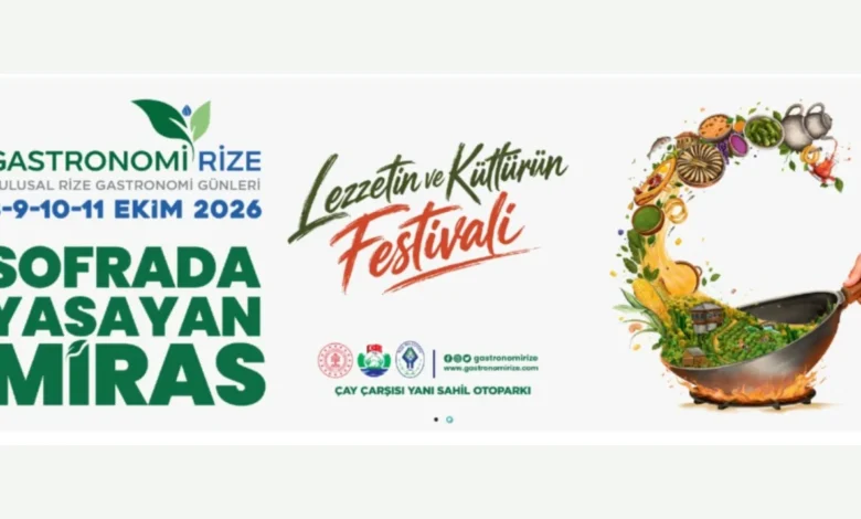 Rize'de gastronomi sadece sofrada değil, hayatın her yerinde