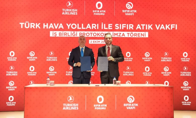 Sıfır Atık Vakfı ile THY arasında sürdürülebilir havacılık için stratejk iş birliği