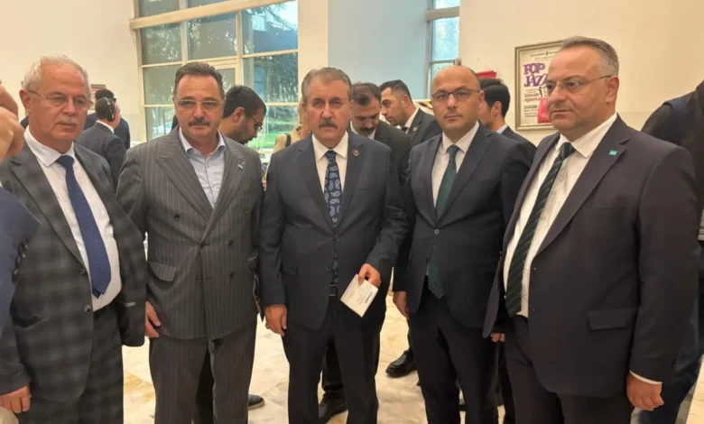 TİMBİR heyeti BBP Genel Başkanı Destici ile bir araya geldi