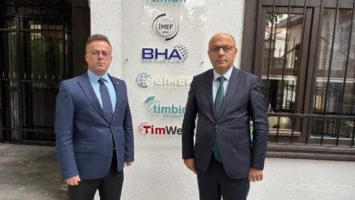 Türk Büro-Sen Rize Şube Başkanı Tatoğlu Ankara’da; BHA Genel Müdürü Kaçar’ı ziyaret etti