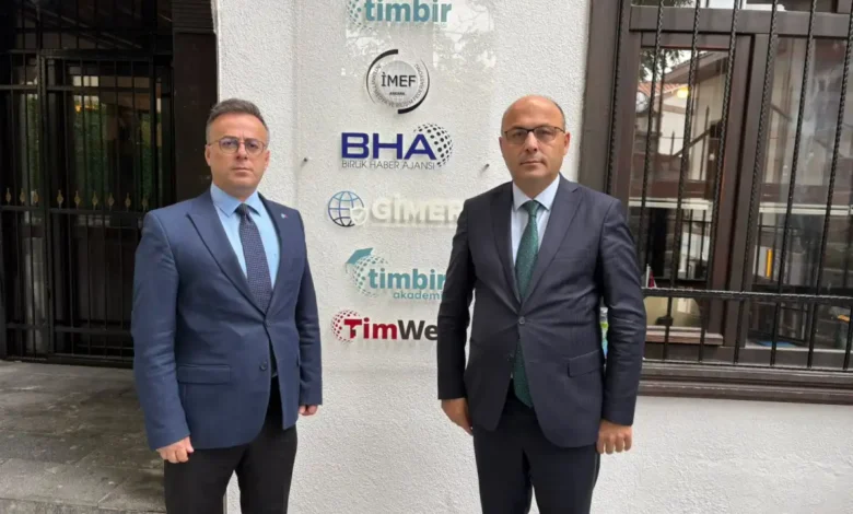Türk Büro-Sen Rize Şube Başkanı Tatoğlu Ankara’da; BHA Genel Müdürü Kaçar’ı ziyaret etti
